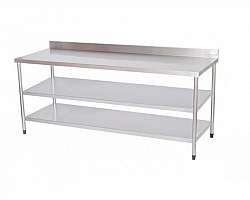 Mesa com pia inox