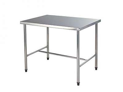 Mesa de aço inox para cozinha industrial Mesa de aço inox para cozinha industrial