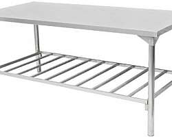 Mesa de aço inox para cozinha industrial Mesa de aço inox para cozinha industrial