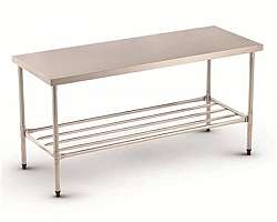 Mesa de aço inox para cozinha industrial Mesa de aço inox para cozinha industrial