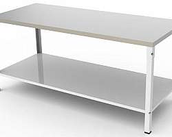 Mesa de aço inox para cozinha industrial Mesa de aço inox para cozinha industrial