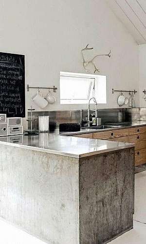 Bancada cozinha inox sob medida Bancada cozinha inox sob medida