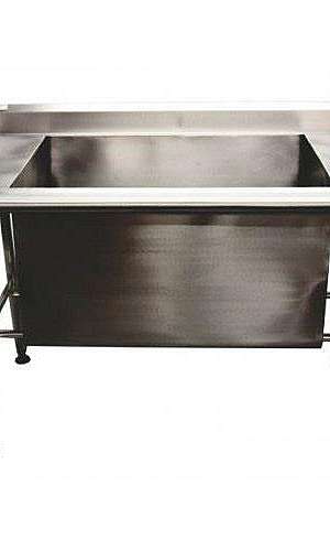 Bancada de aço inox para cozinha industrial Bancada de aço inox para cozinha industrial