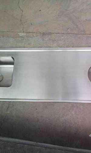 Bancada de inox com cuba Bancada de inox com cuba