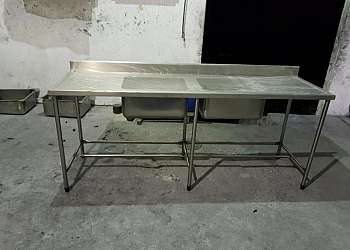Bancada inox industrial Bancada inox industrial