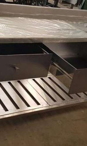 Bancada inox sob medida Bancada inox sob medida