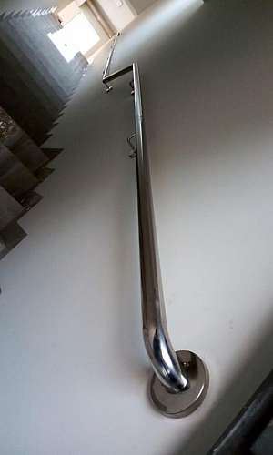 corrimão de escada de inox corrimão de escada de inox