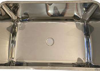Cuba de inox retangular Cuba de inox retangular