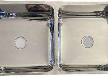 Cuba dupla inox Cuba dupla inox