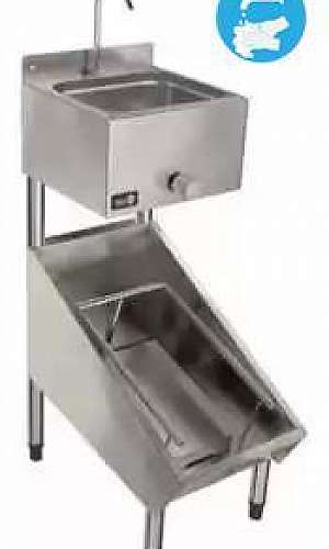 lava botas com lavatório lava botas com lavatório