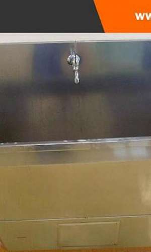 lavatório de inox coletivo lavatório de inox coletivo