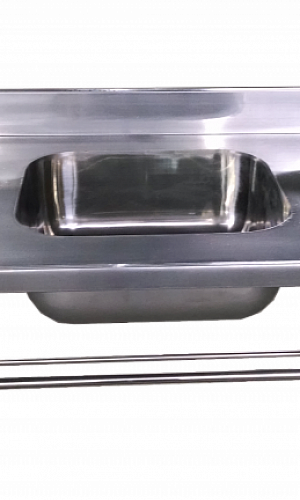 Mesa com pia inox Mesa com pia inox