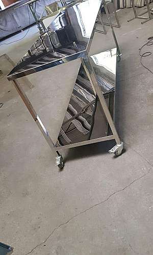 Mesa de inox para açougue